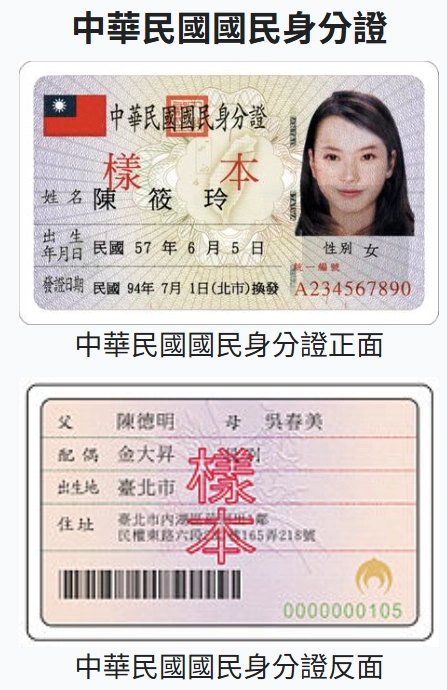 身分證
