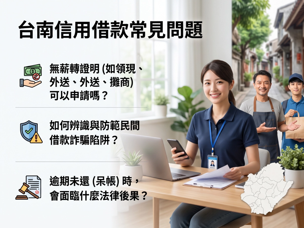 台南信用借款常見問題
