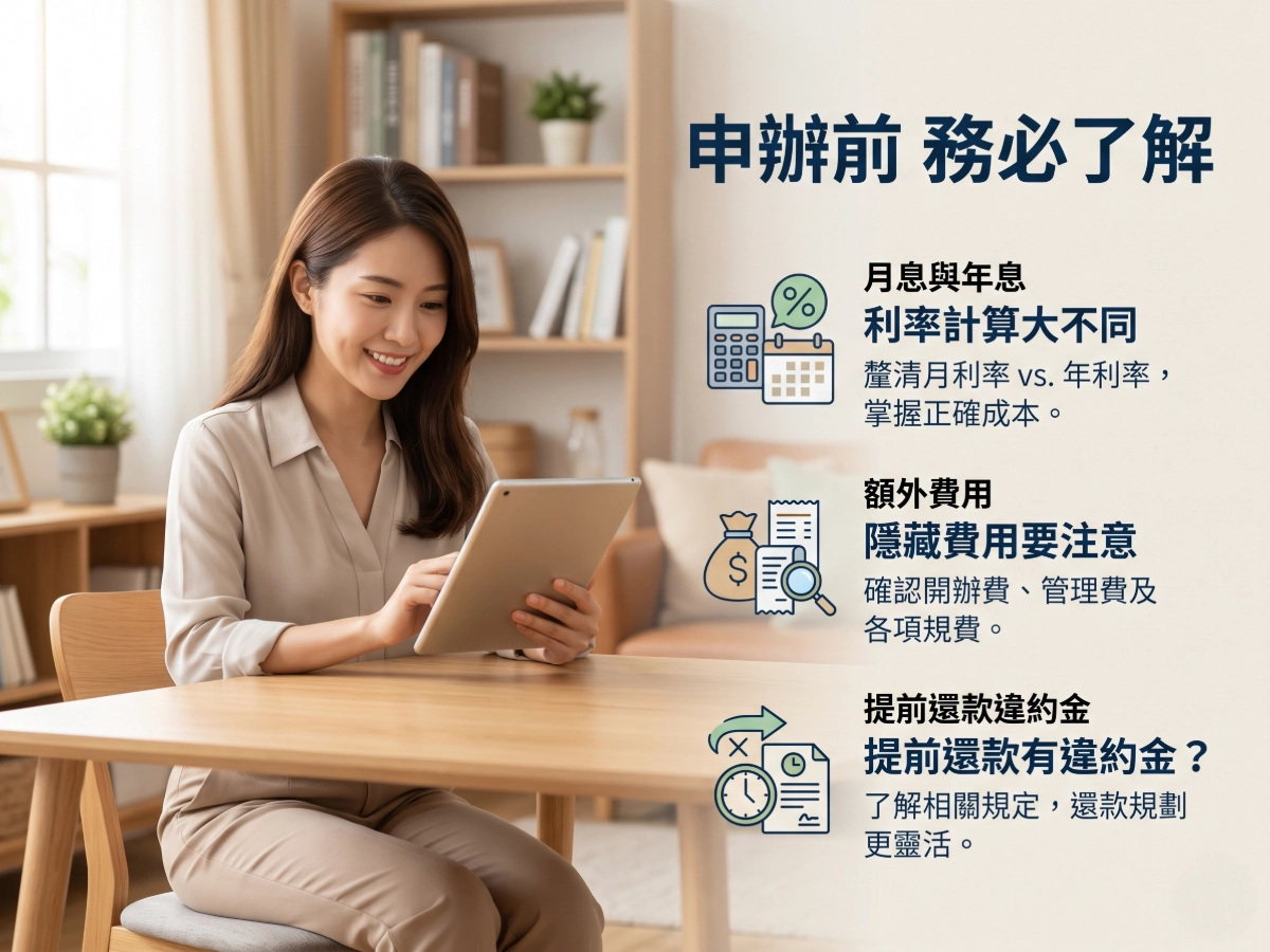 申辦前的注意事項