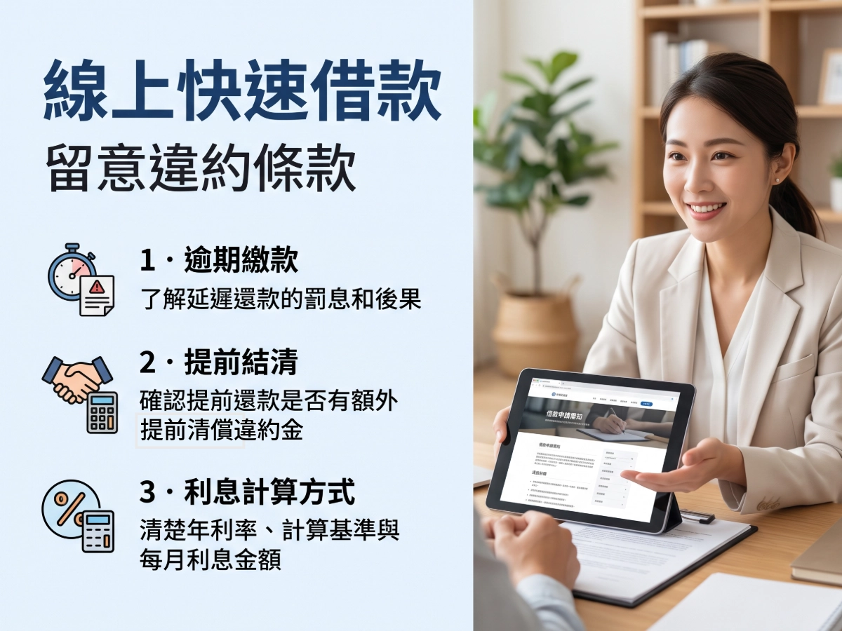 留意違約條款