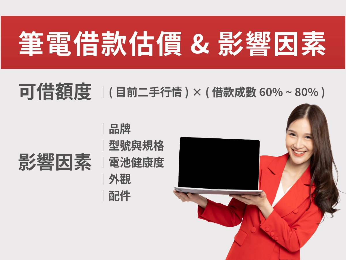 筆電借款估價&影響因素