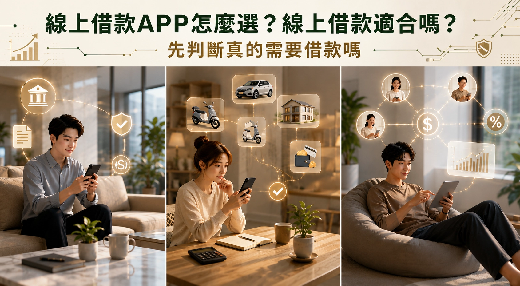 線上借款APP怎麼選?線上借款適合嗎?先判斷真的需要借款嗎/曜衡融資
